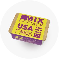 Mix Pack Usa Famous